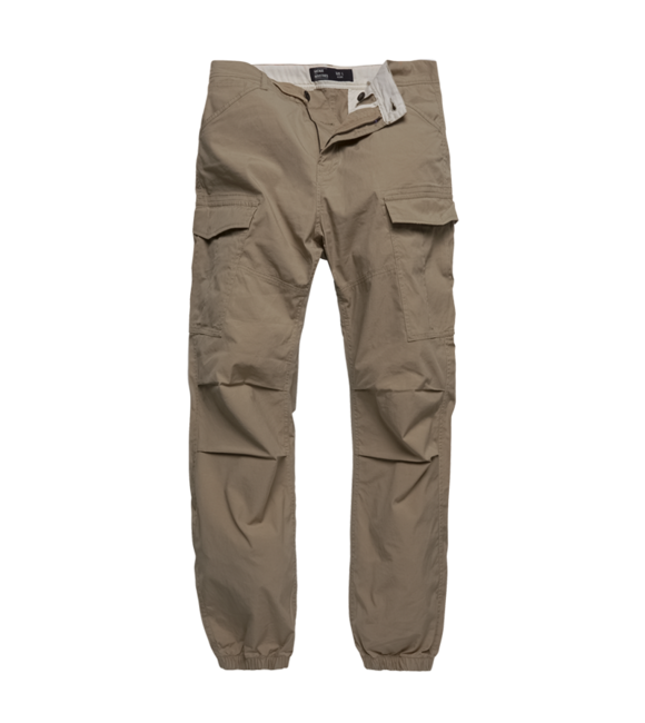 Vintage Industries Conner pantaloni cargo jogger, sabbia