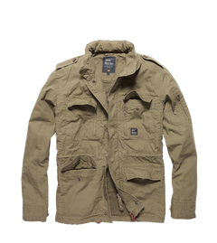 Vintage Industries Cranford giacca, Dark khaki