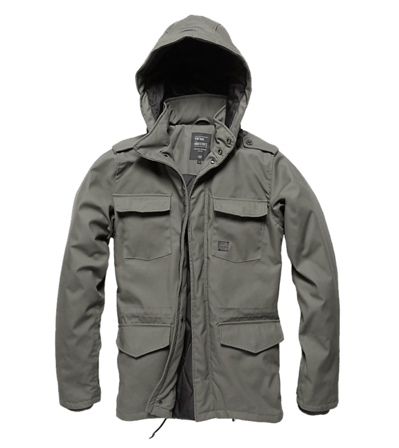Vintage Industries Darren parka, grigio