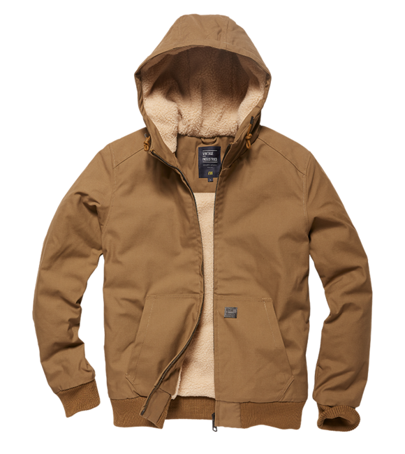 Vintage Industries Datton giacca invernale, tan scuro