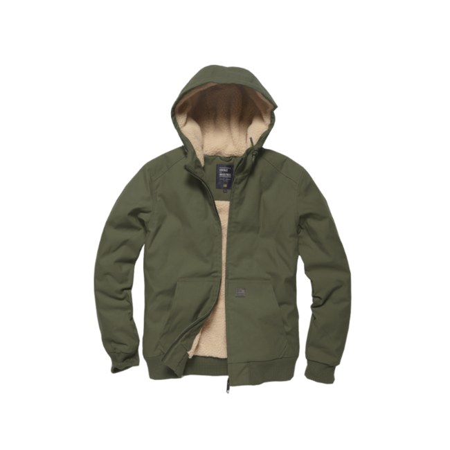 Vintage Industries Datton giacca invernale, verde oliva