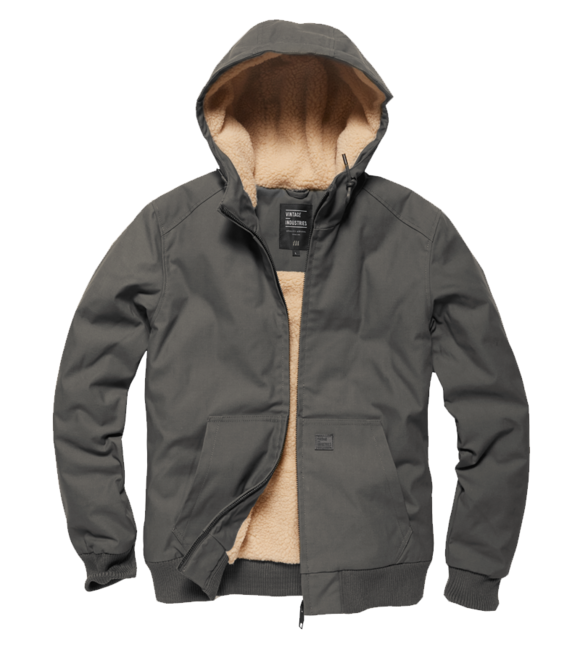 Vintage Industries Datton giacca invernale, grigia