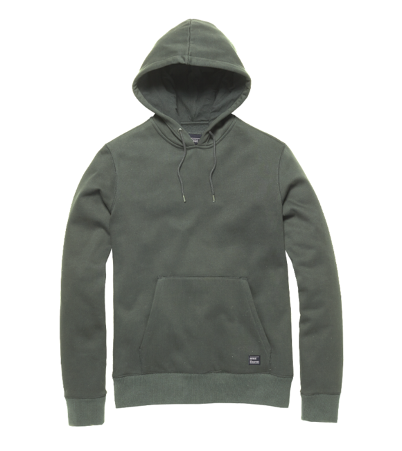 Vintage Industries Derby felpa con cappuccio, grigia medio