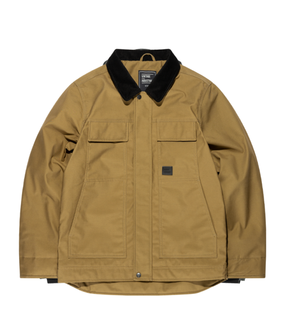 Vintage Industries Elliston giacca, marrone scuro