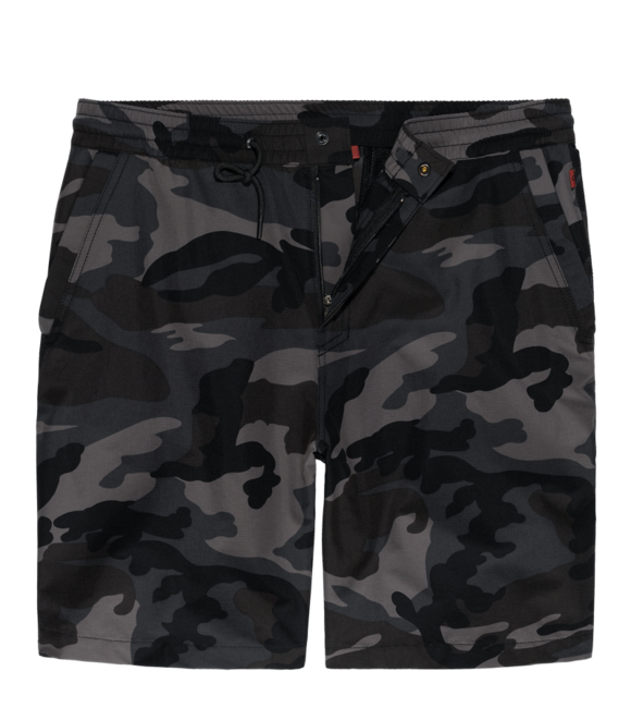Vintage Industries Eton pantaloni corti, camo scuro