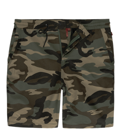 Vintage Industries Eton shorts, Woodland camo