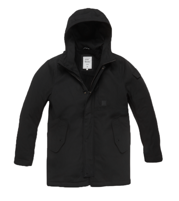 Vintage Industries Gus parka, nero