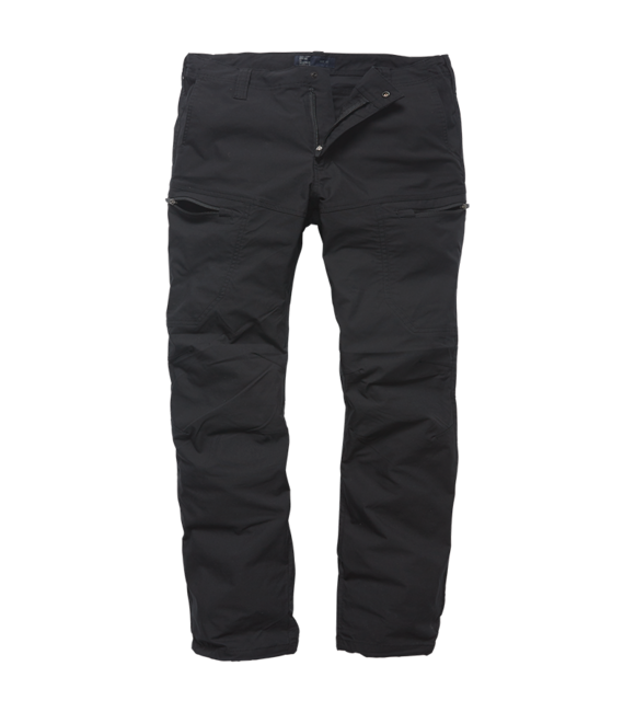 Vintage Industries Kenny pantaloni tecnici, neri