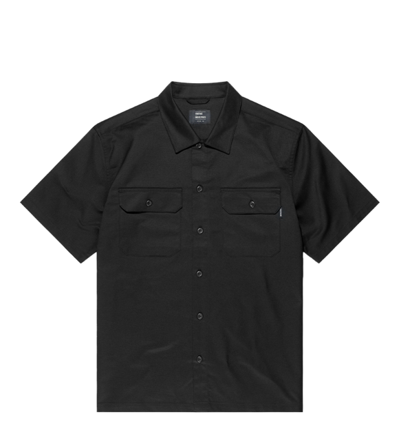 Vintage Industries Dexter shirt, nero