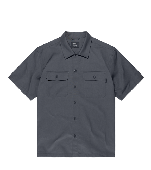Vintage Industries Dexter camicia, mid grey