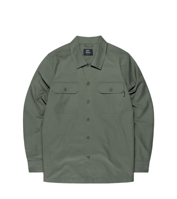 Vintage Industries Harris camicia, light olive