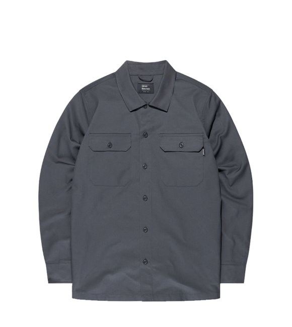Vintage Industries Harris camicia, mid grey