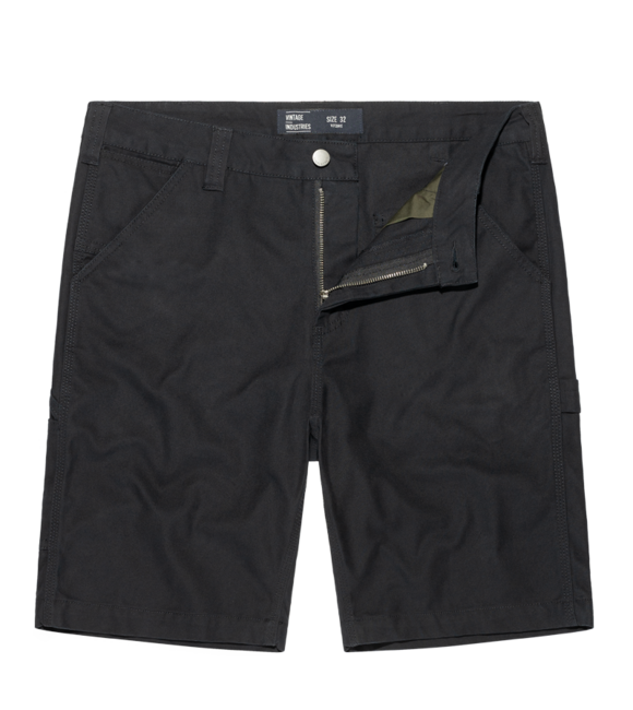 Vintage Industries Pantaloncini Dayton di vintage industries, neri