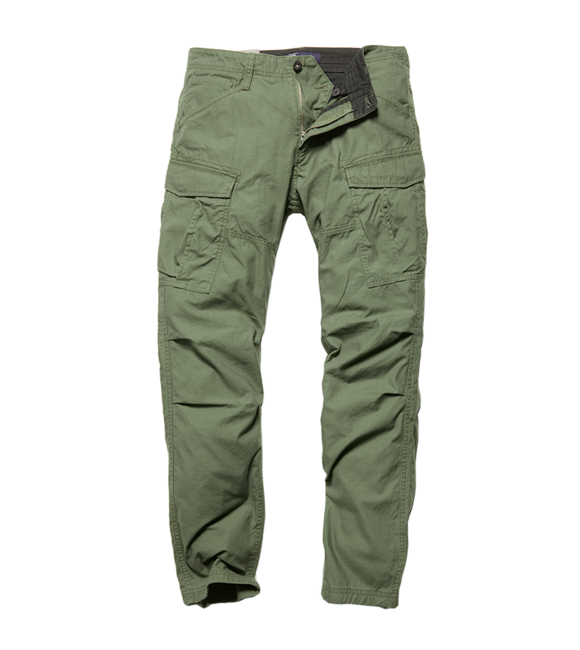 Vintage Industries Lester pantaloni, oliva