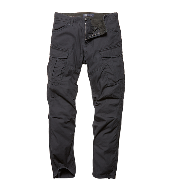 Vintage Industries Lester pantaloni, acciaio