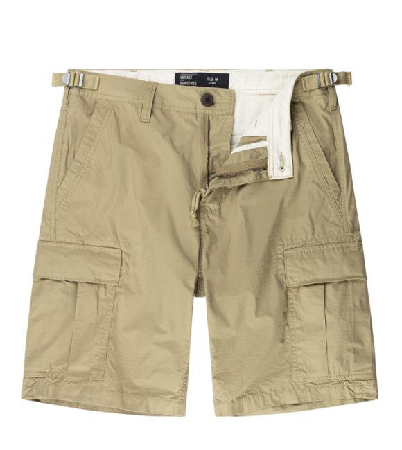 Vintage Industries Master pantaloni corti, kaki scuro