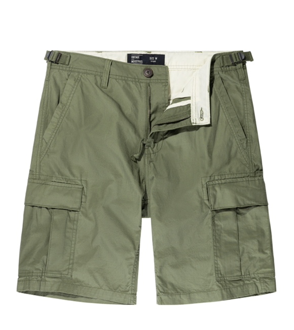 Vintage Industries Master pantaloni corti BDU, color oliva