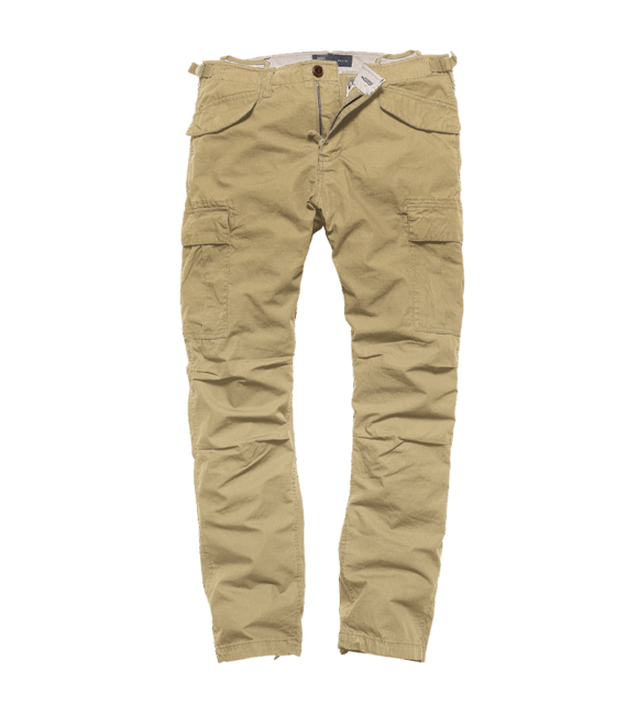 Vintage Industries Miller M65 pantaloni, kaki scuro