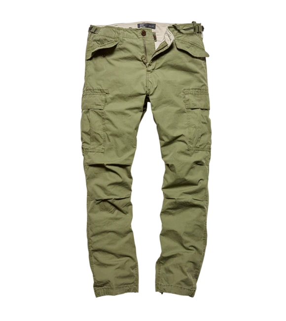 Vintage Industries Miller M65 pantaloni, verde oliva
