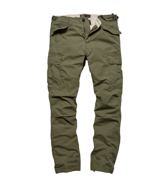 Vintage Industries Miller M65 pantaloni, salvia oliva