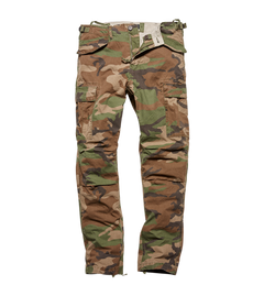Vintage Industries Miller M65 παντελόνι, Woodland