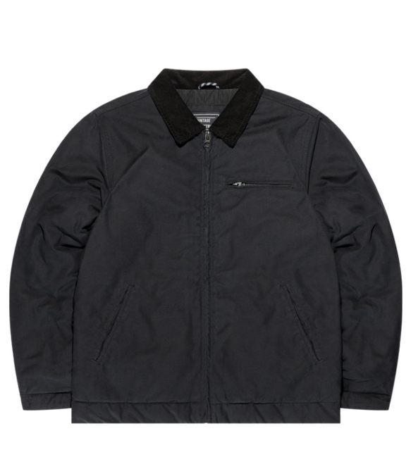 Vintage Industries Osker giacca, nera