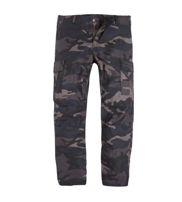 Vintage Industries Owen pantaloni, mimetici scuri