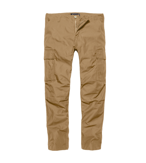 Vintage Industries Owen pantaloni, kaki scuro
