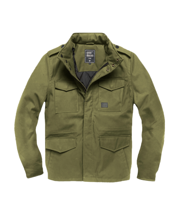 Vintage Industries Brent parka, olive drab