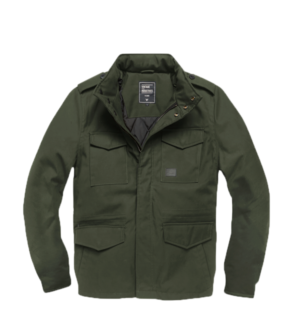 Vintage Industries Brent parka, oliva