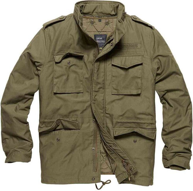 Vintage Industries Capper parka, oliva