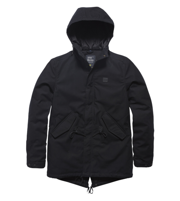 Vintage Industries Wallbrook parka, nero