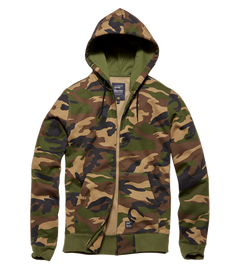Vintage Industries Redstone hoodie, Woodland camo