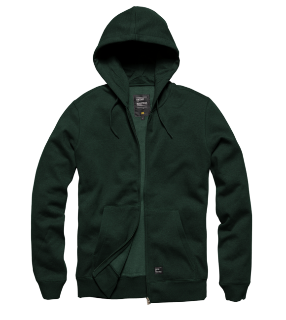 Vintage Industries Redstone felpa con cappuccio, verde