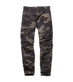 Vintage Industries Reef pantaloni, Dark camo