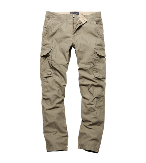 Vintage Industries Pantaloni Reef Vintage Industries, oliva