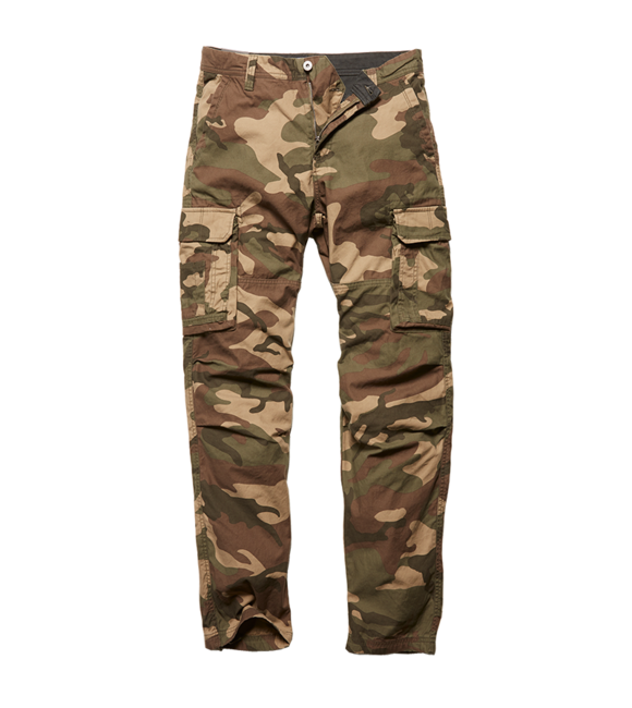 Vintage Industries Reef pantaloni, terra di bosco