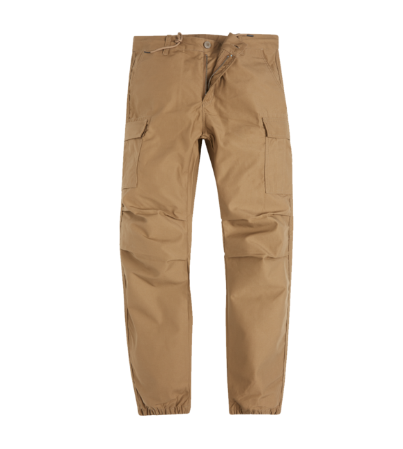 Vintage Industries Ridge pantaloni cargo jogger, kaki scuro