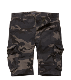 Vintage Industries Rowing kratke hlače, Dark camo