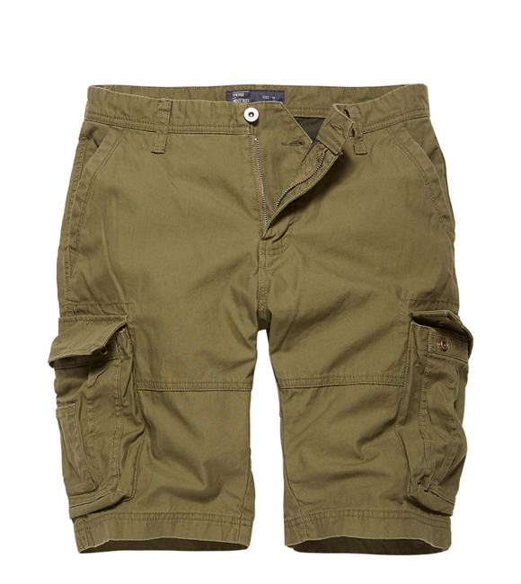 Vintage Industries Pantaloni corti da canottaggio, oliva