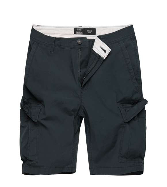 Vintage Industries Ryker pantaloni corti, acciaio
