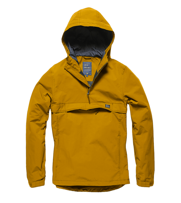 Vintage Industries Shooter Anorak, giallo