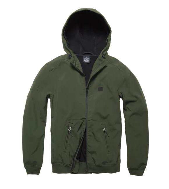 Vintage Industries Ashore giacca softshell, graphite