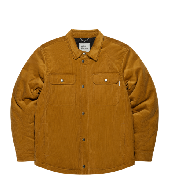 Vintage Industries Steven giacca camicia, bronzo