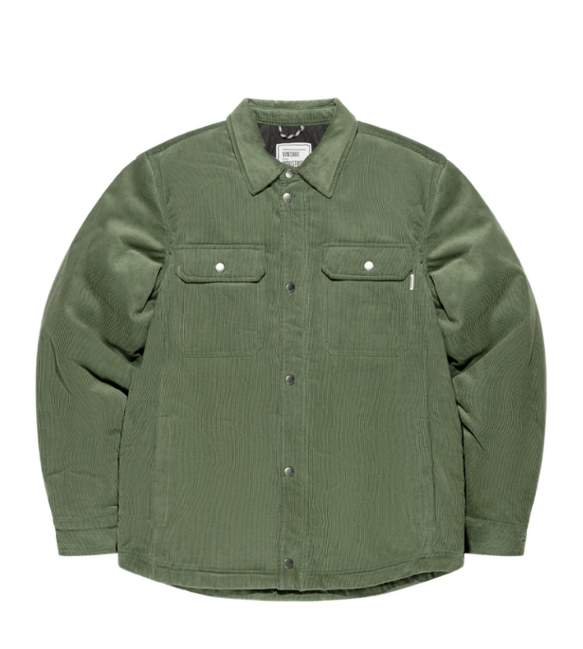 Vintage Industries Steven giacca camicia, drab