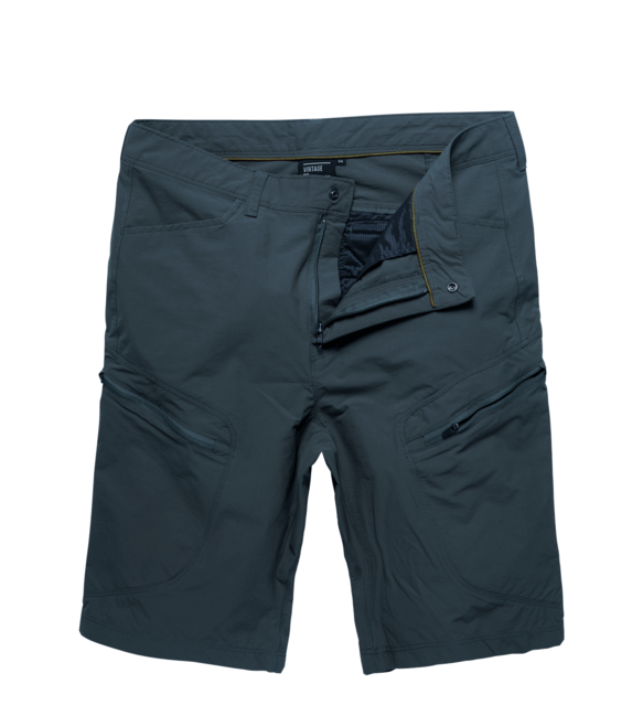 Vintage Industries Trussley pantaloni corti tecnici, sky