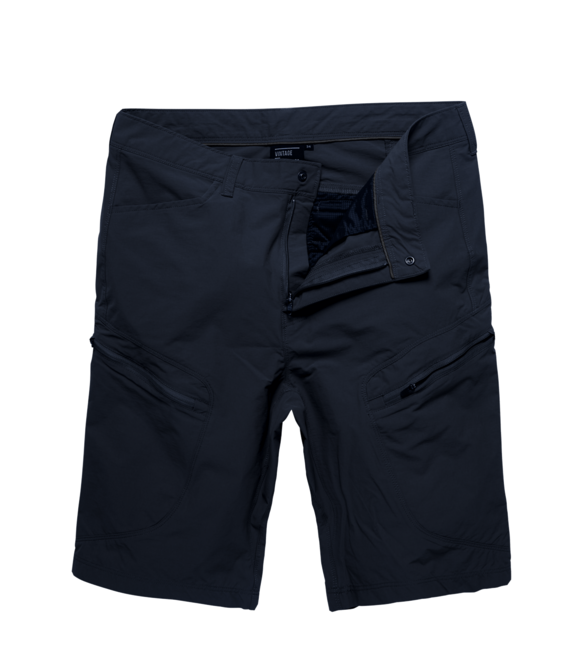 Vintage Industries Trussley pantaloni corti tecnici, steel