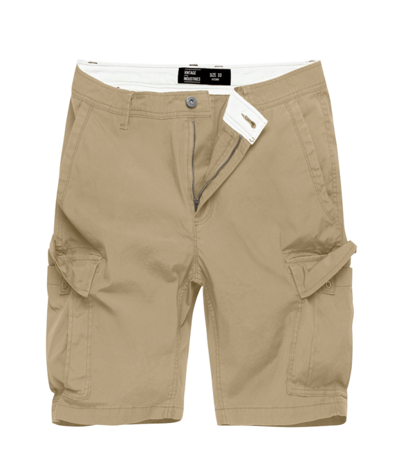Vintage Industries Ryker pantaloni corti, beige