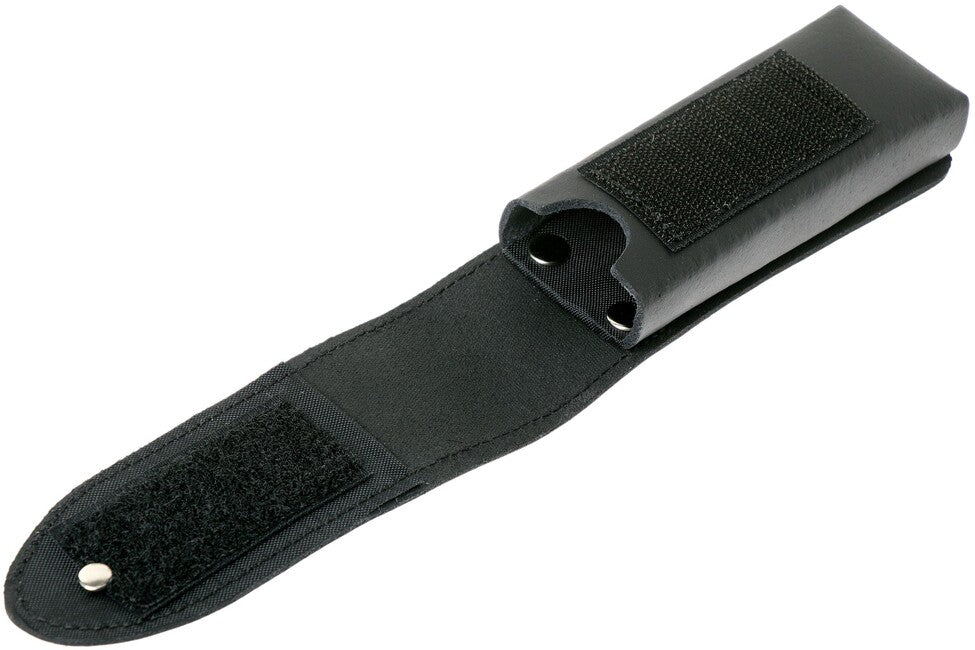 Victorinox custodia in pelle - lunga fino a 111mm, nera