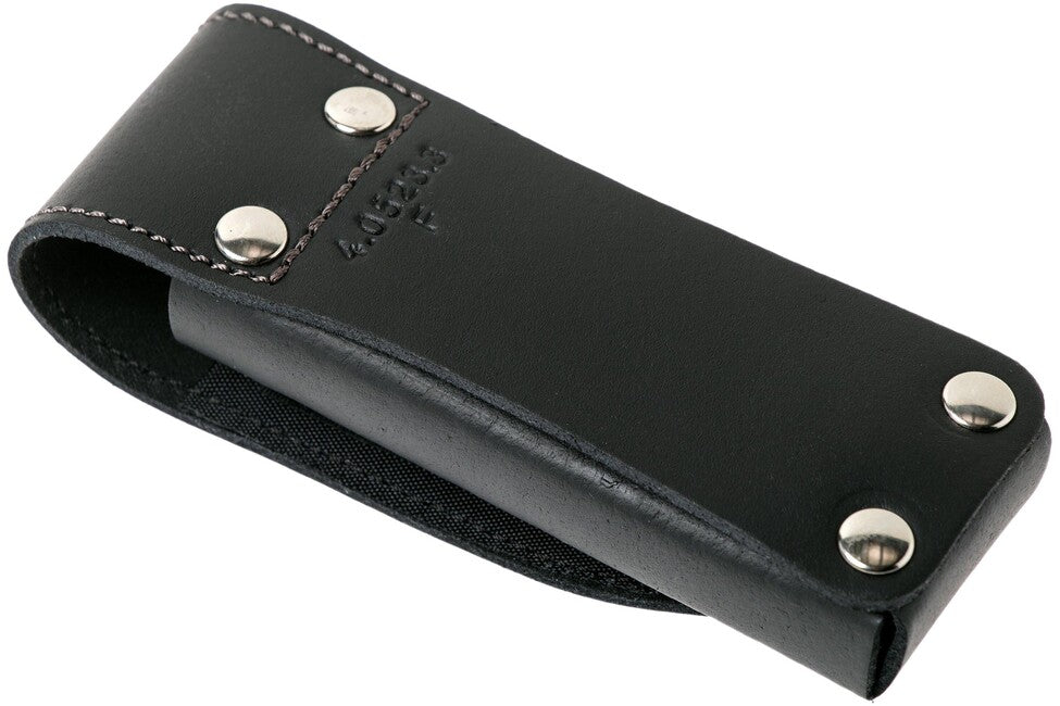 Victorinox custodia in pelle - lunga fino a 111mm, nera